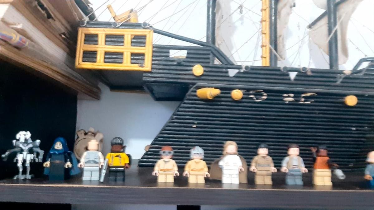 Figuras en plastilina.