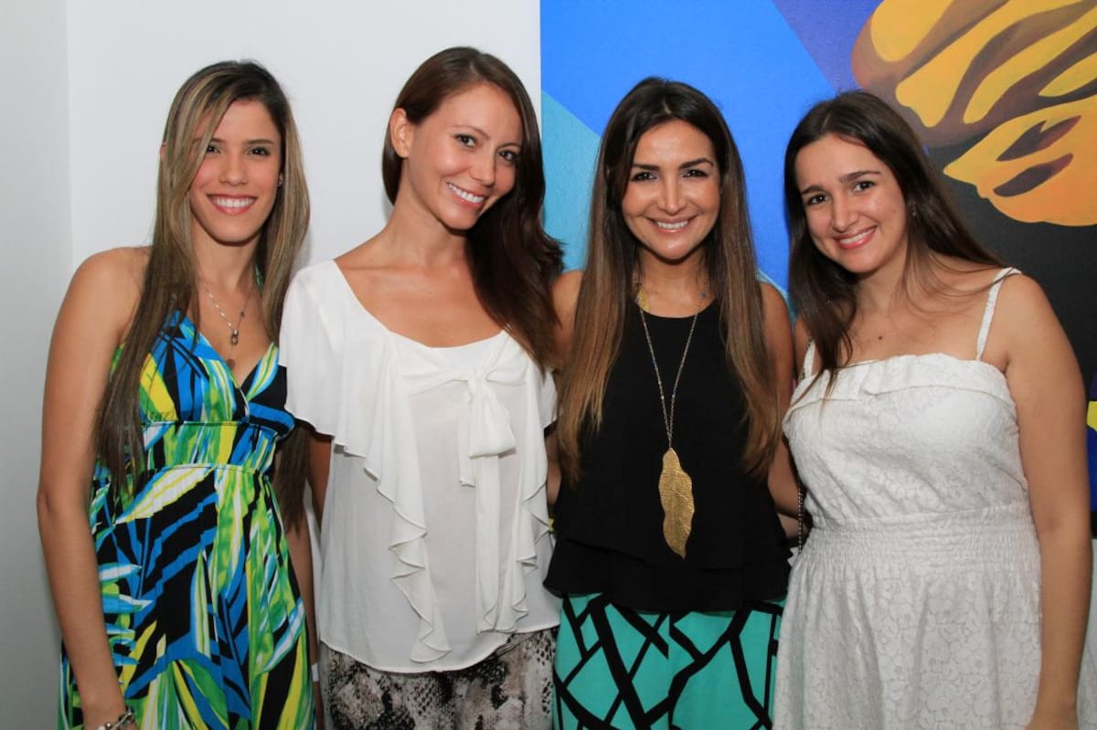 Kelly Gaviria, Lilo Piedrahita, Nadia Blel y Angelina Blel.