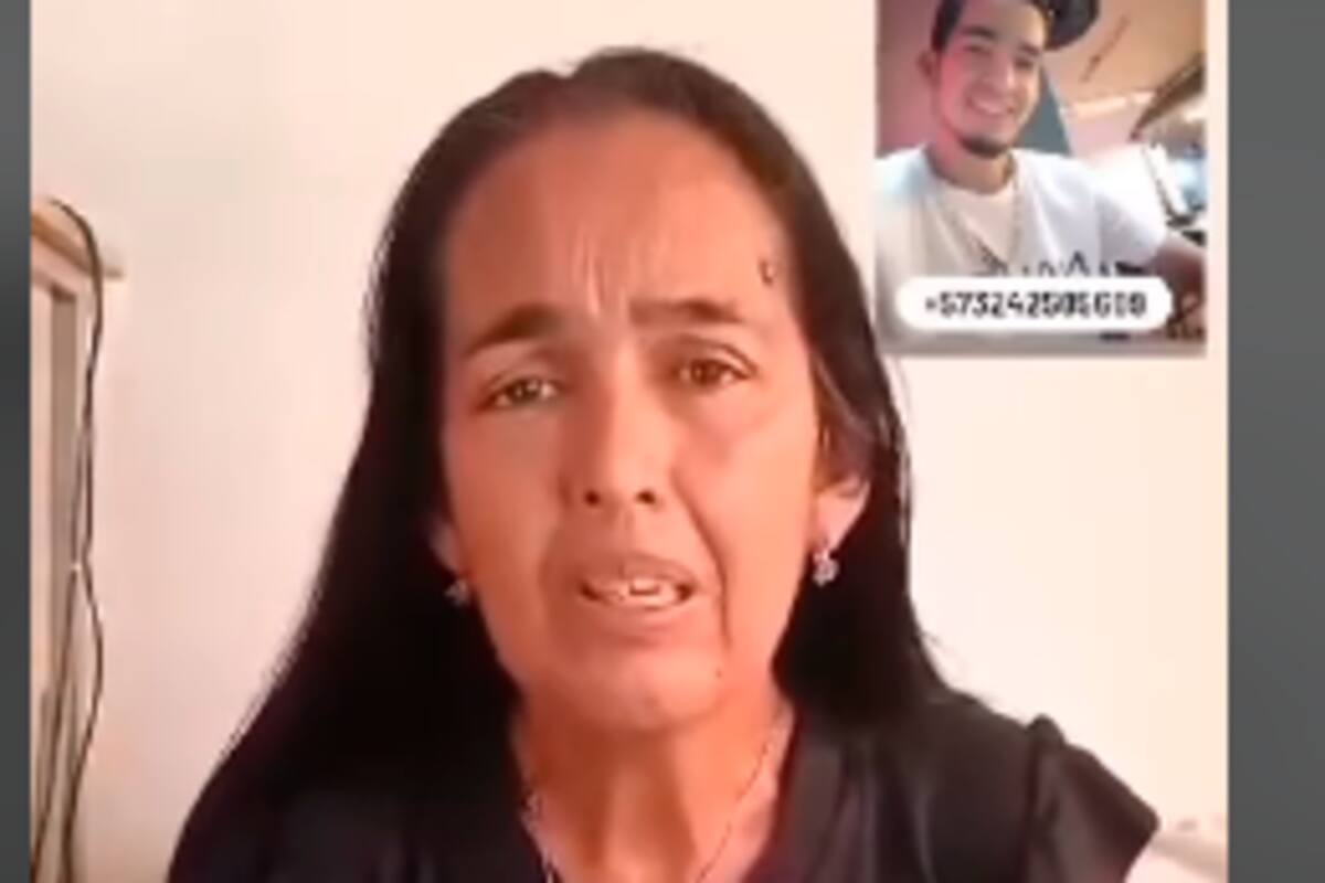 Conmovedor video de mamá de vendedor que desapareció en el sur de Bolívar