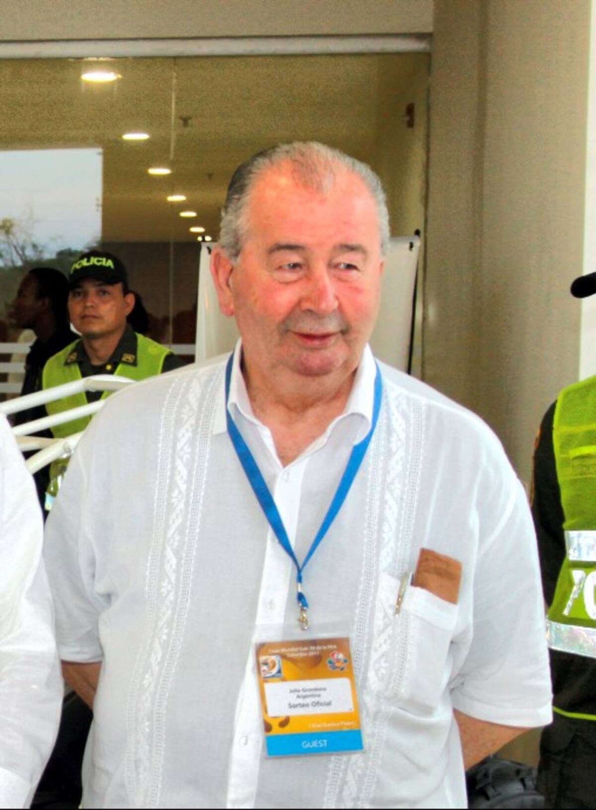 Julio Grondona, presidente de la Asociación del Fútbol Argentino (AFA). ARCHIVO