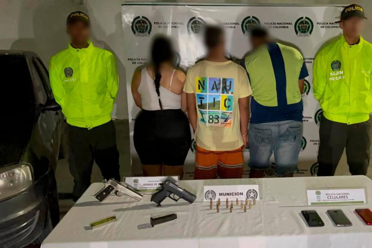 Golpe al Clan del Golfo en Cartagena: caen 3 sicarios de alias ‘Paty Paty’