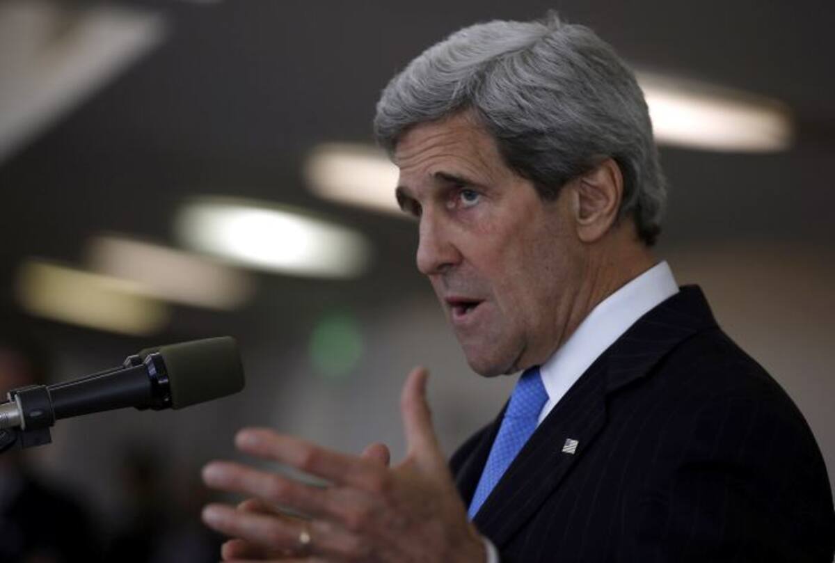 John Kerry, secretario de Estado de Estados Unidos. AFP