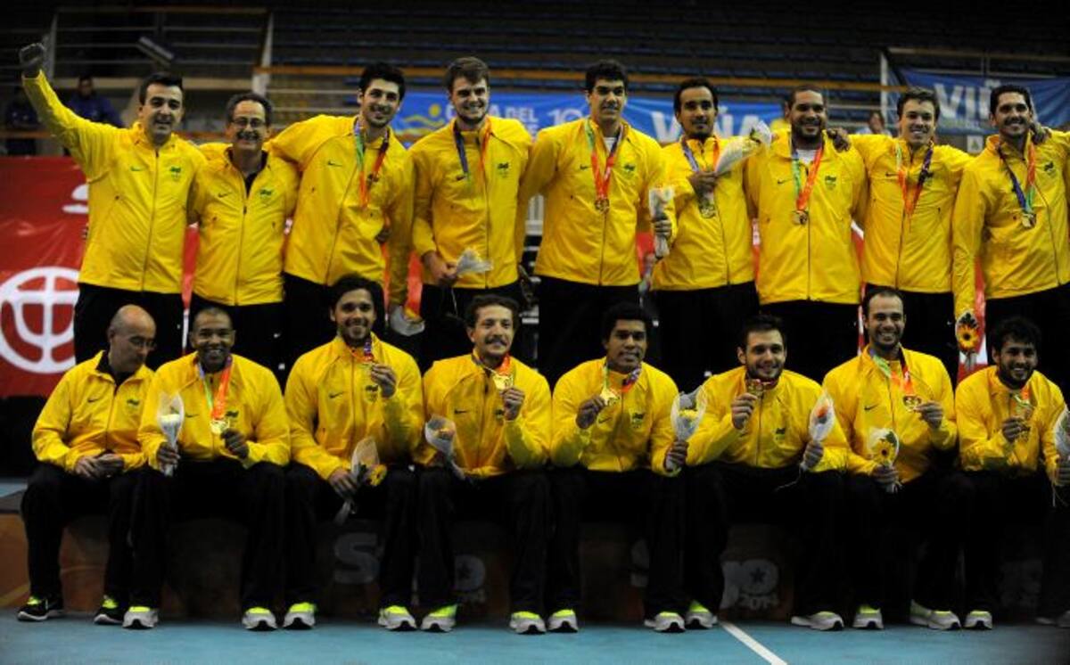 Brasil aseguró su título en los Juegos Suramericanos. SANTIAGO 2014