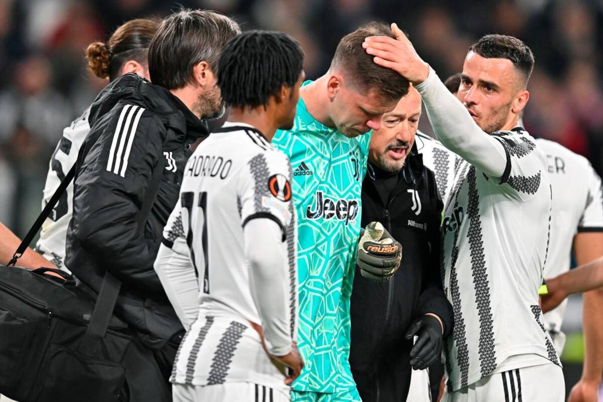 Susto en la Juventus: futbolista fue cambiado por un dolor en el pecho