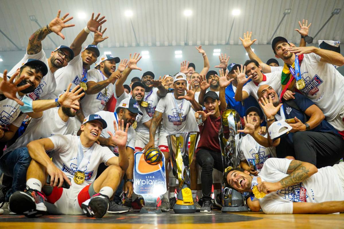 Titanes de Barranquilla pentacampeón del baloncesto colombiano