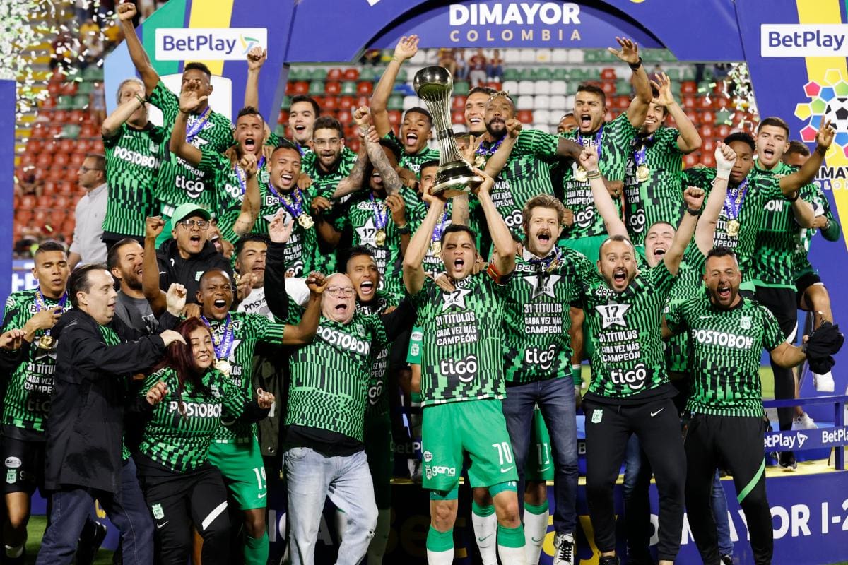 Atlético Nacional, gran campeón del fútbol colombiano
