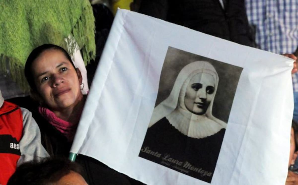 La madre Laura es homenajeada por los católicos colombianos en esta fecha histórica.