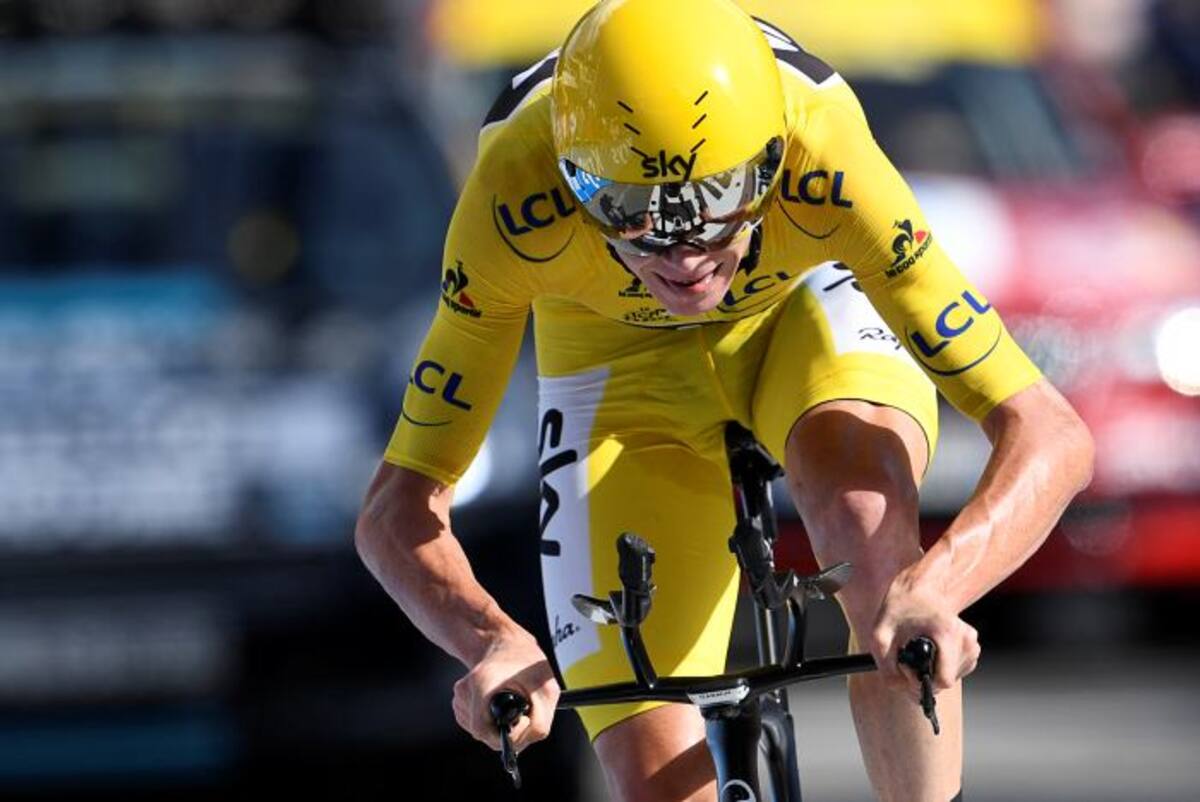 Chris Froome. AFP