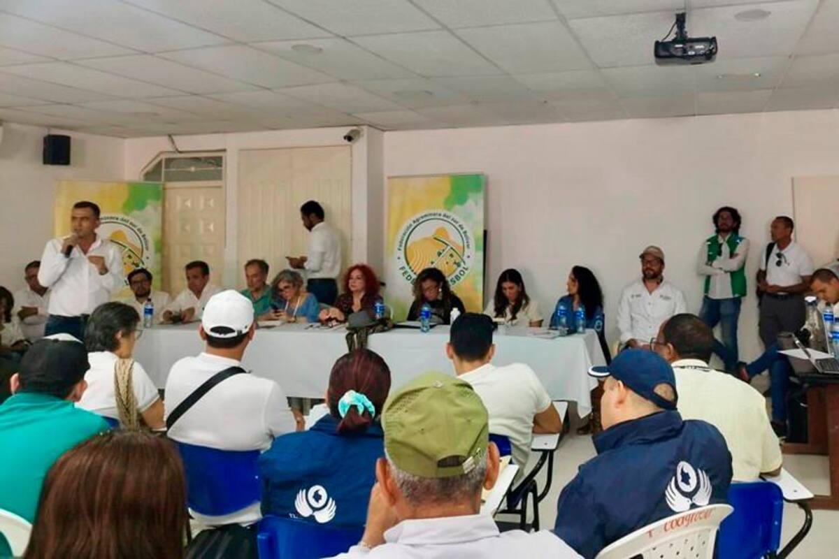 URT acompaña misión para afrontar crisis humanitaria en el sur de Bolívar