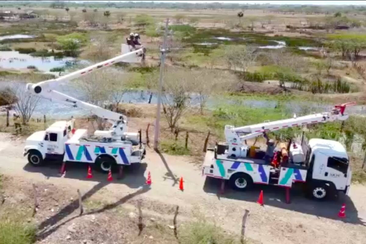 Detectan “robo de energía” en cuatro fincas del sur del Atlántico