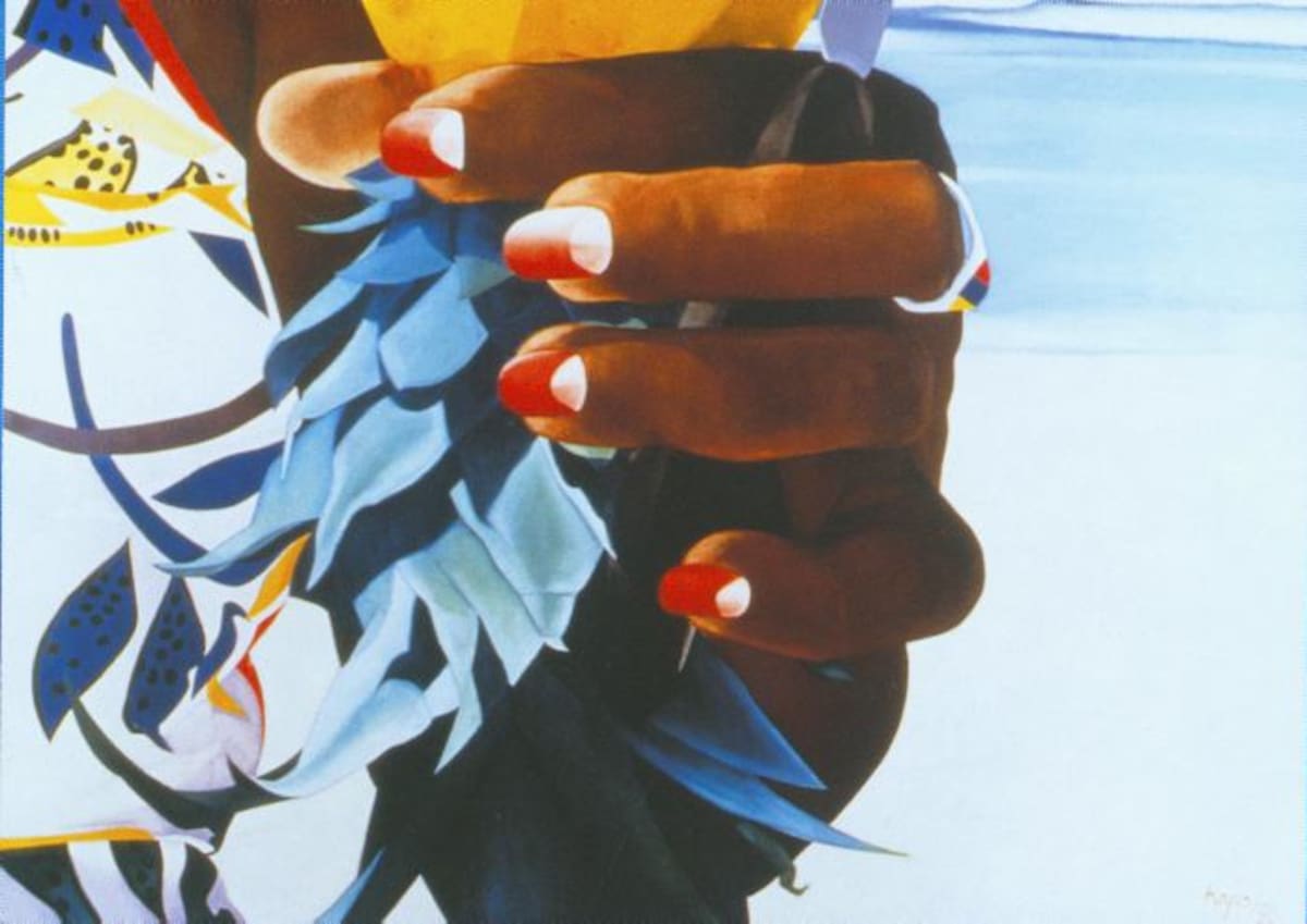 Una de las pinturas de Ana Mercedes Hoyos. Colprensa