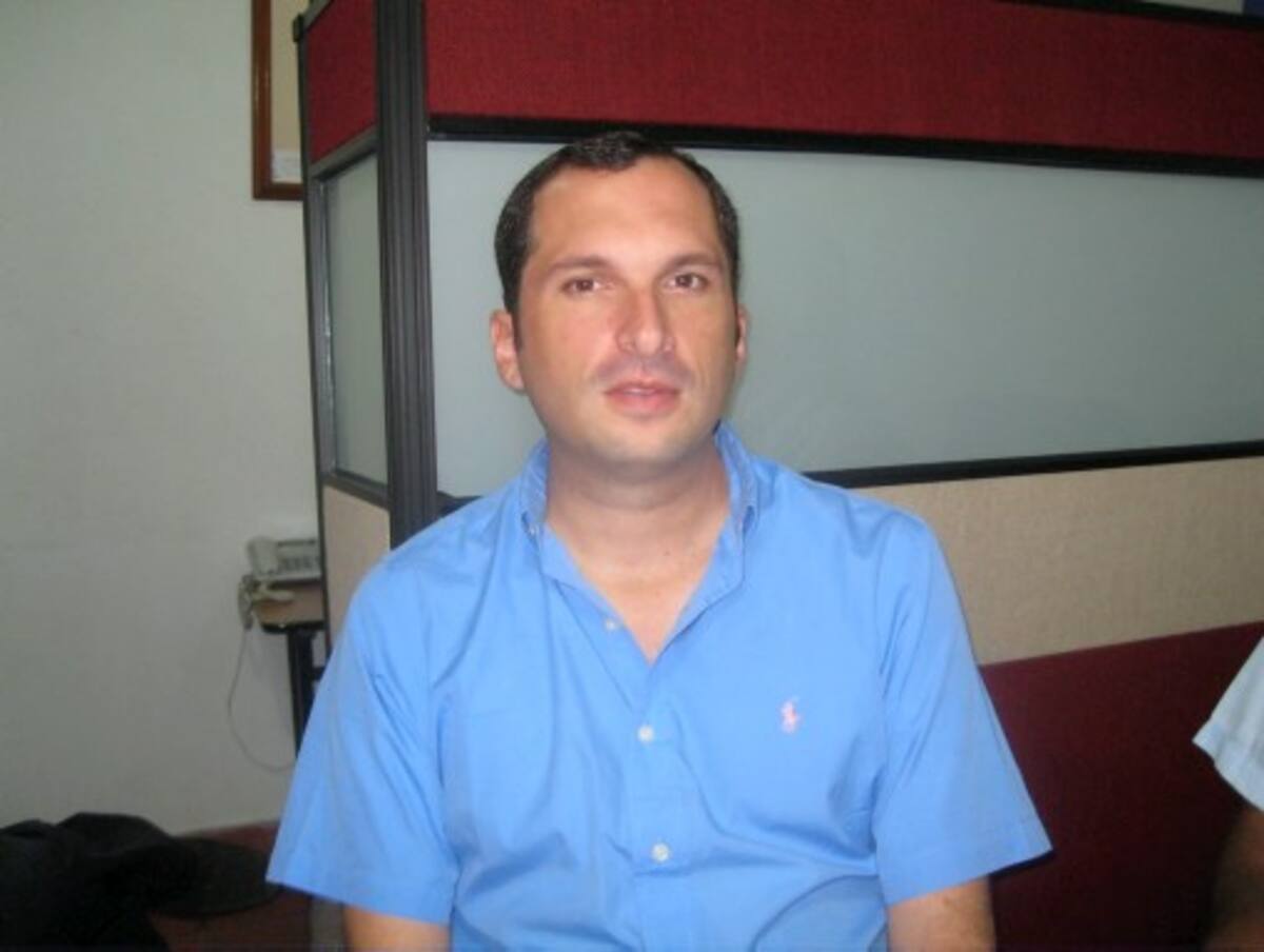 José Ignacio Burgos, candidato a la Alcaldía.