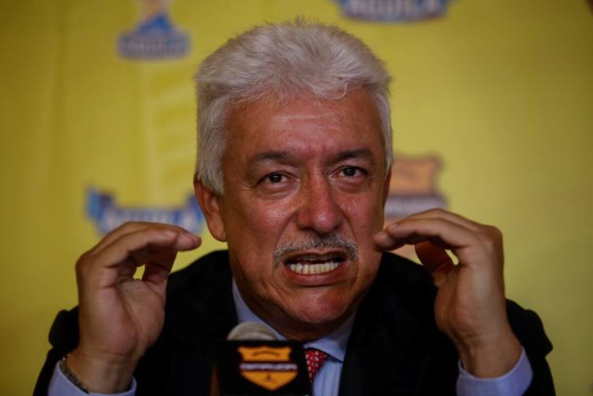 Jorge Perdomo, presidente de la Dimayor. COLPRENSA