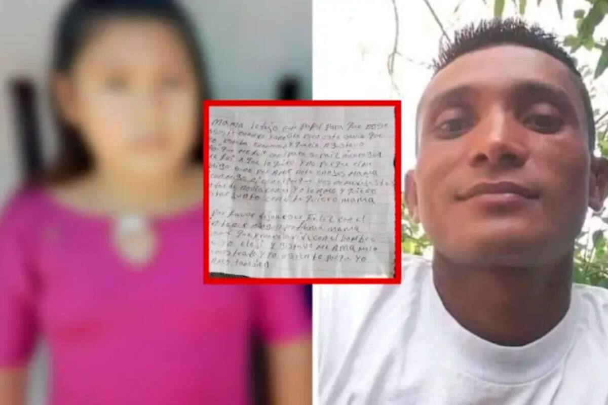 Dejó una tenebrosa carta: niña de 11 años escapó con su supuesto novio de 35