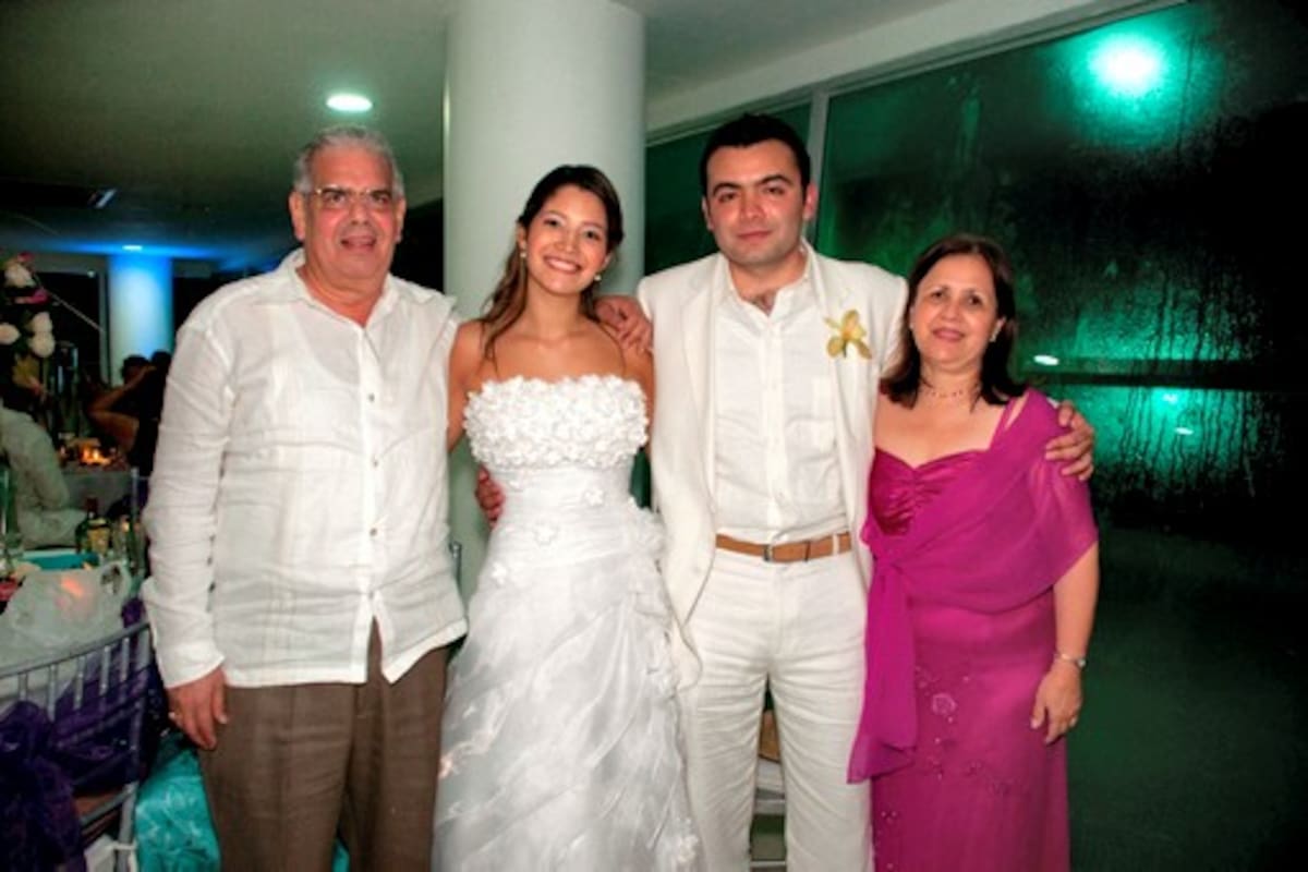 Felipe Mendoza, María Carolina González, Andrés Felipe Bernal y María Eugenia González.