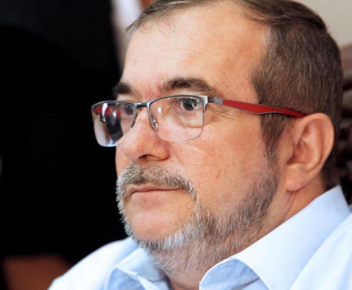 El jefe máximo de las FARC, Rodrigo Londoño, alias "Timochenko". AFP