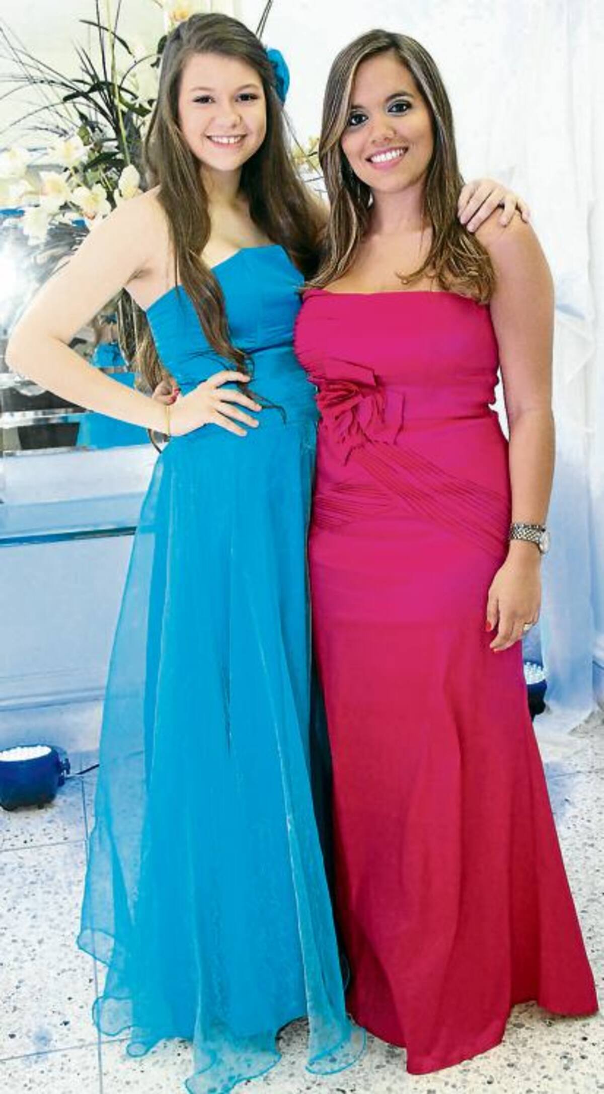 Sara Brochet y Ana Milena Brochet.