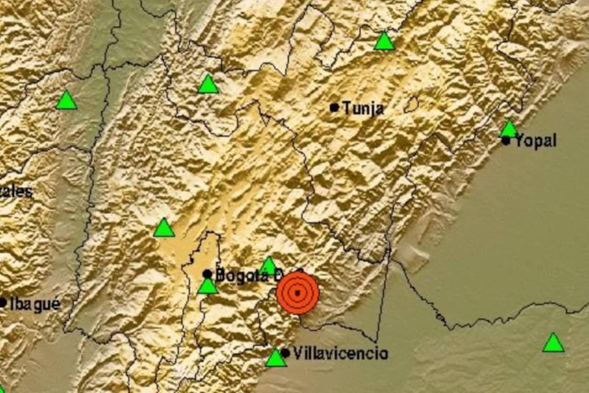 Se reporta nuevo temblor en el centro del país