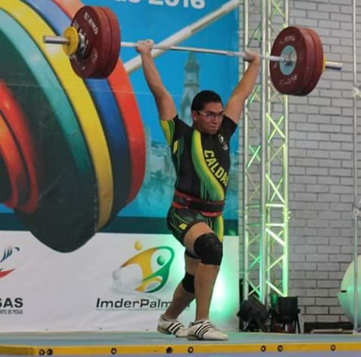 Sebastián Grisales Noreña, triple medallista de oro en Palmira (Valle del Cauca). //Colprensa.