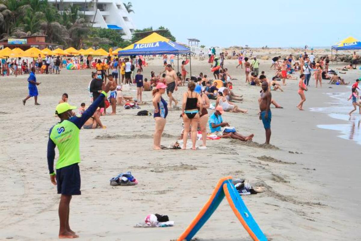 Casi 17 mil personas han visitado playas bioseguras de Cartagena