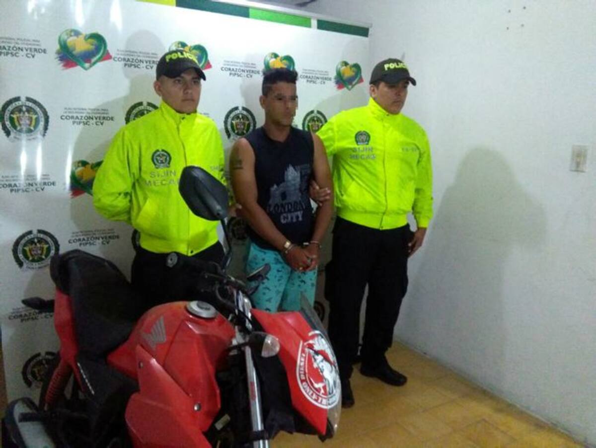 Jhonatan Rafael Castro, presunto homicida de Napoleón Perea Fernández. //Archivo.