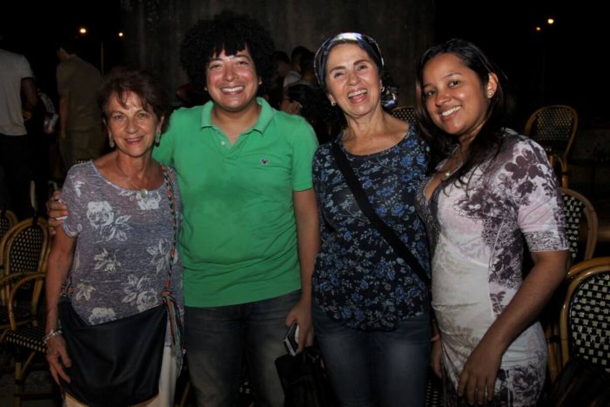 Victoria Cárdenas, Alejandro Salgado, Yolanda Hurtado y Janeis Morales. Kailline Giraldo - El Universal.
