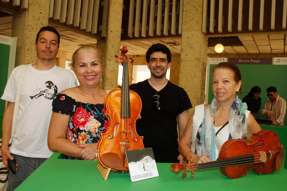Jorge Iván Sepúlveda, Grace Puente, Juan Chávez y Patricia Isaza.