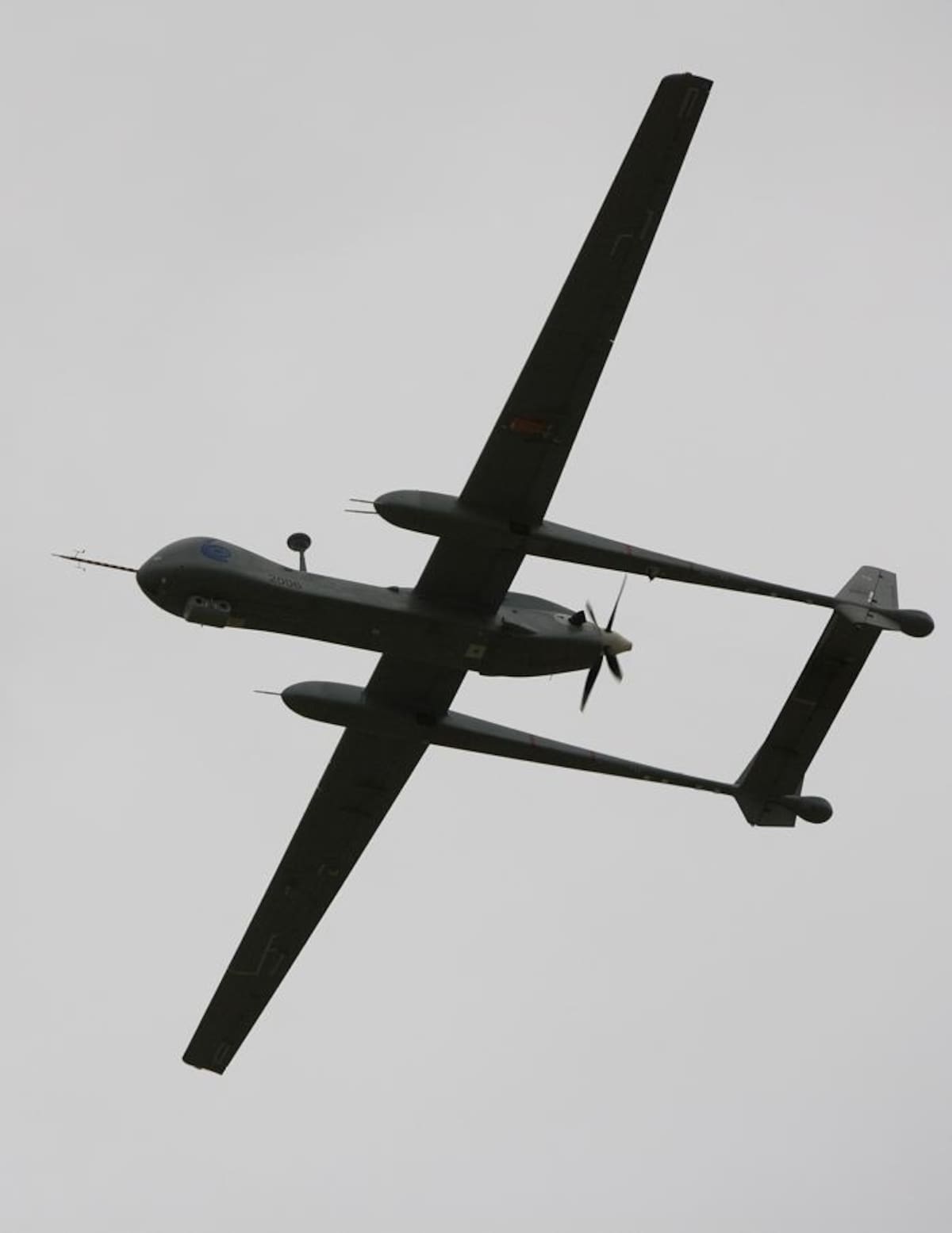 Los aviones no tripulados funcionan por medio de control remoto y son ideales para labores de riesgo y vigilancia AFP JONATHAN NACKSTRAND