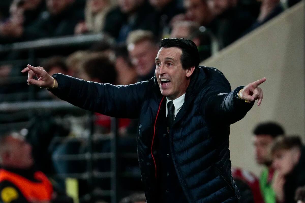 Unai Emery: No pudimos mantener el nivel de la primera parte en los 90 minutos