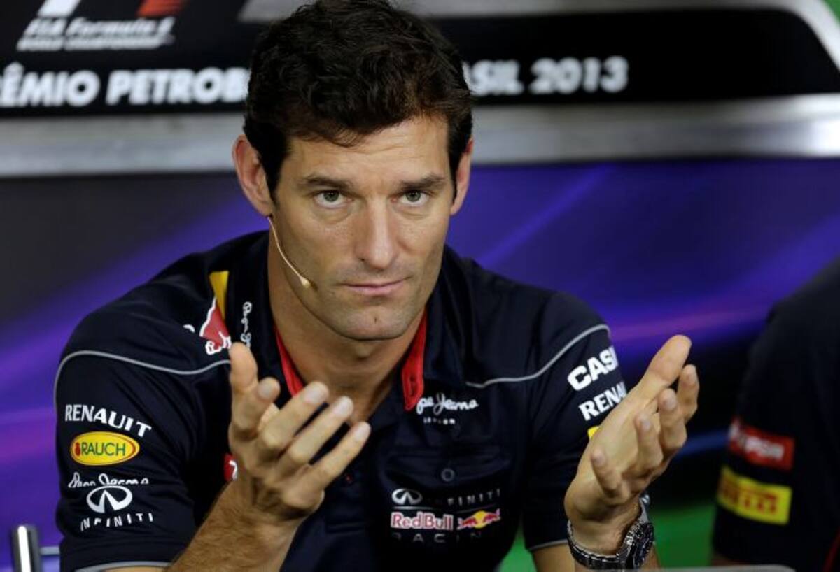 Mark Webber. AP Andre Penner