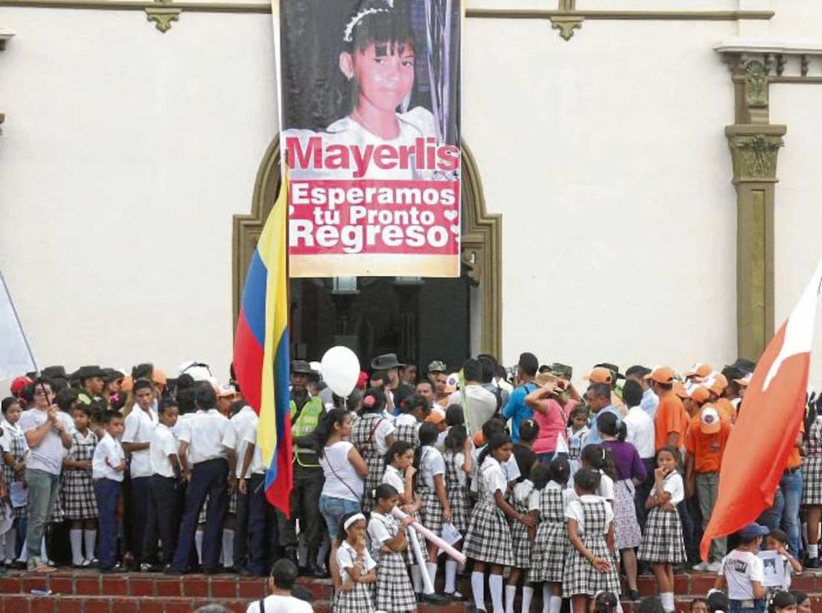 El pueblo de Ovejas se unió a la búsqueda de Mayerlis, realizando caminatas para pedir el regreso de la niña a su hogar, pero esto no se ha logrado.