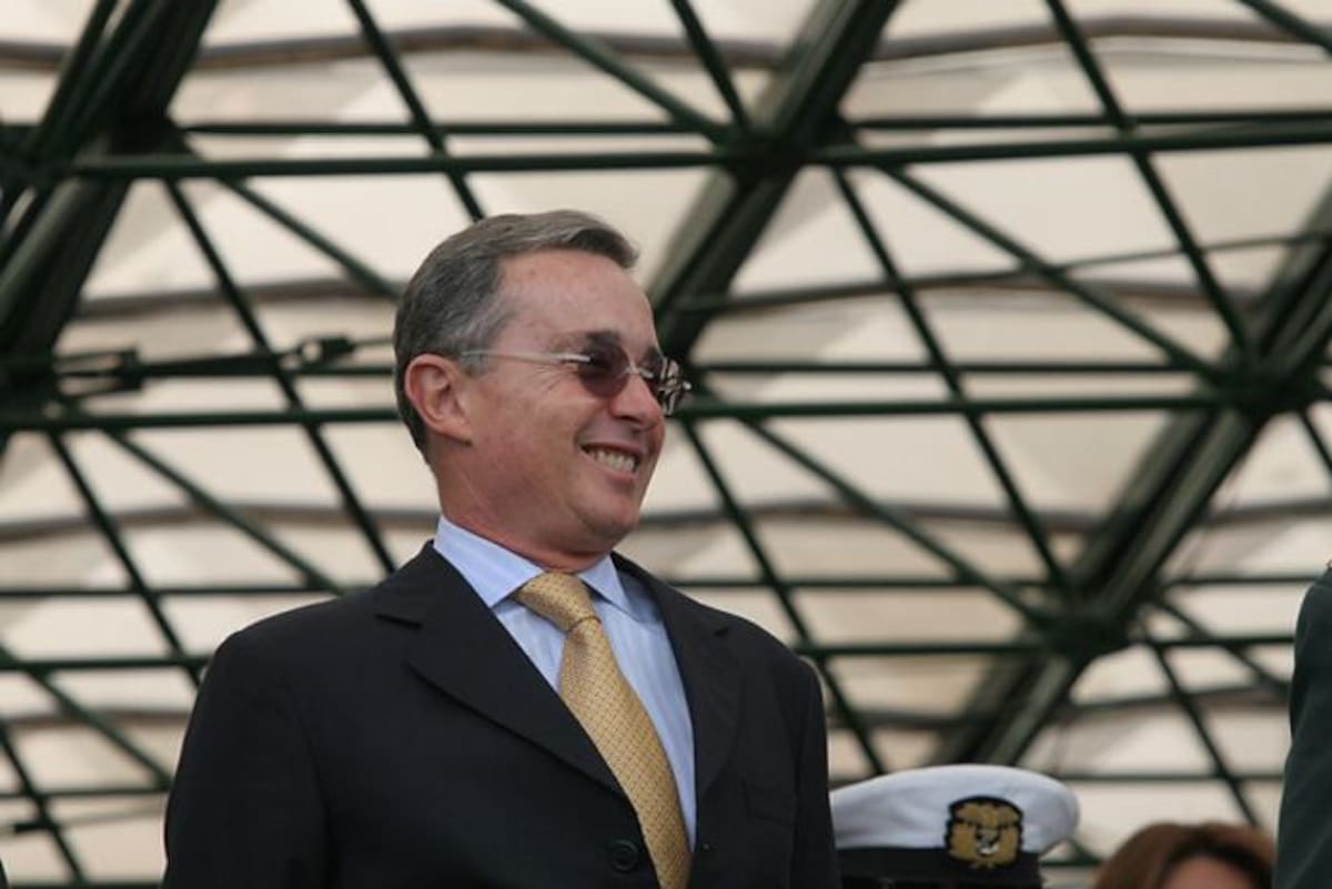 Alvaro Uribe Vélez, ex presidente colombiano. colprensa