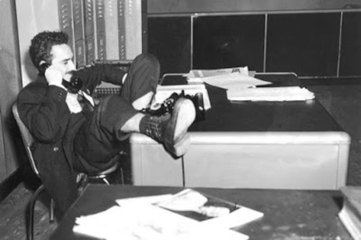 García Márquez, años de reportero en 1954. FNPI