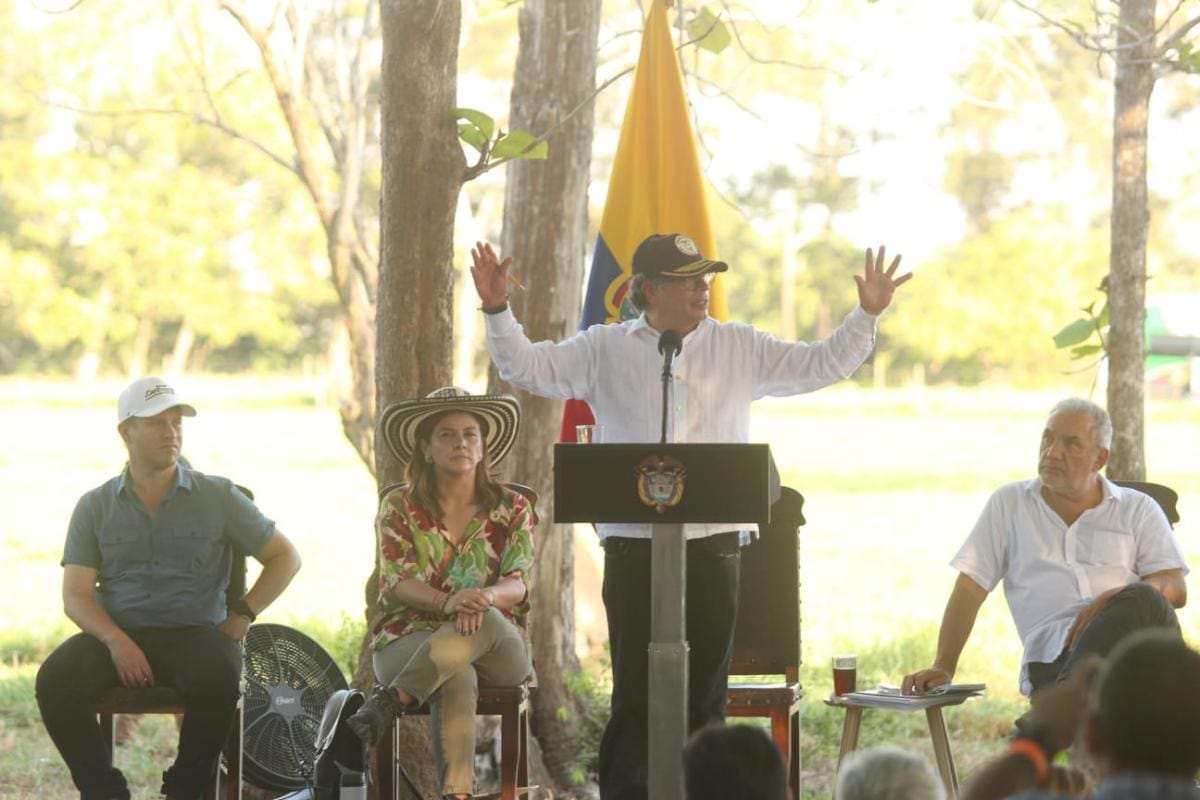 Petro da impulso a la reforma agraria con compra de tierras en San Marcos