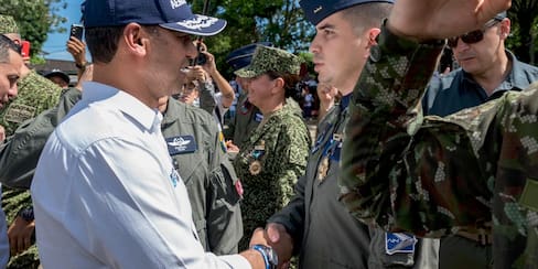 Mindefensa Pedro Sánchez lidera Consejo de Seguridad en Baranoa, Atlántico