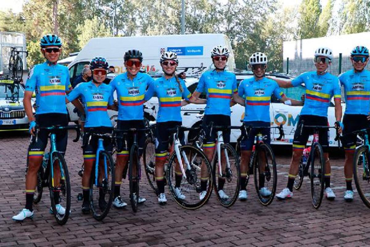 Colombia ya está en Glasgow para el Mundial de Ciclismo