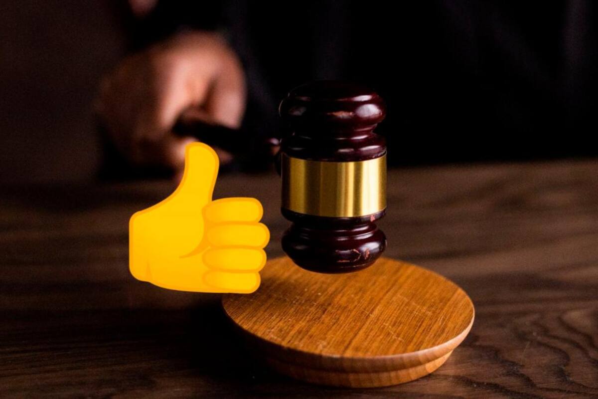 Emoji de pulgar arriba podría significar que aceptaste un trato según juez