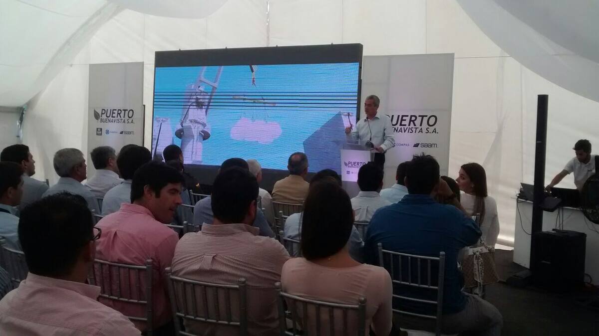 Inauguración del Puerto Buenavista. VÍCTOR HUGO MORA - EL UNIVERSAL