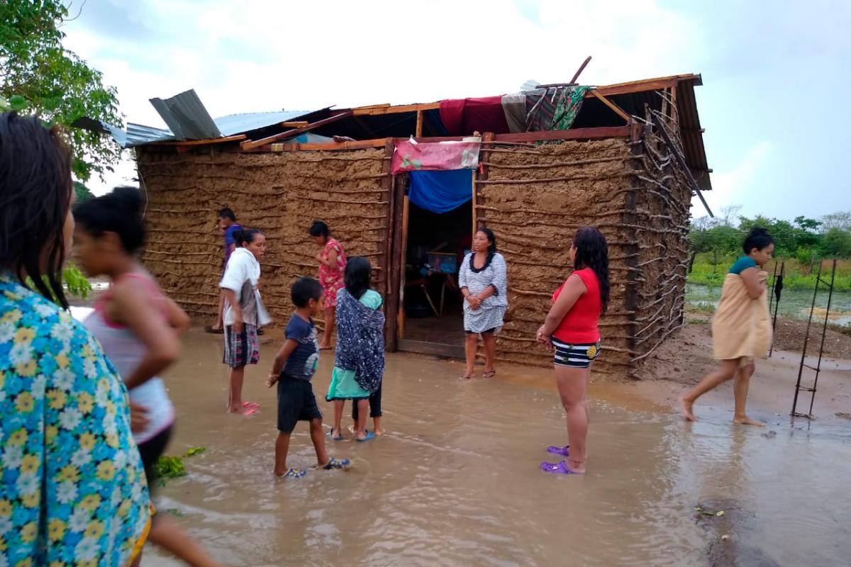 Huracán Dorian causa estragos en La Guajira