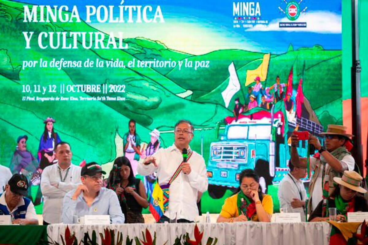 Particulares mensajes de Gustavo Petro en su visita a Cauca, ¿qué dijo?
