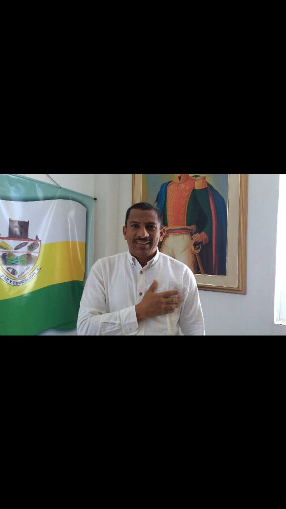 Senén Cantillo Paternina, alcalde de Turbana. Cortesía