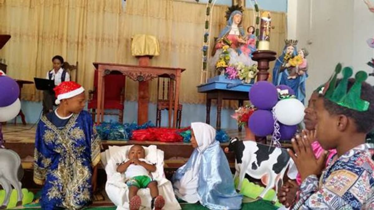 Pesebre en Vivo en Santa Ana. CORTESÍA