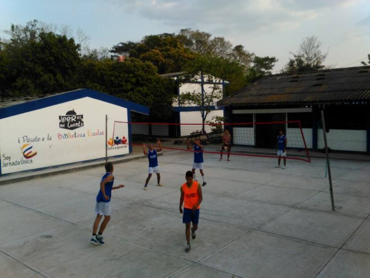 La Institución Educativa Promoción Social de El Carmen de Bolívar fue una de las escogidas para iniciar la jornada única escolar. En Turbaco, San Juan Nepomuceno, Achí y Santa Rosa del sur, están las otras. Lila Leyva/El Universal