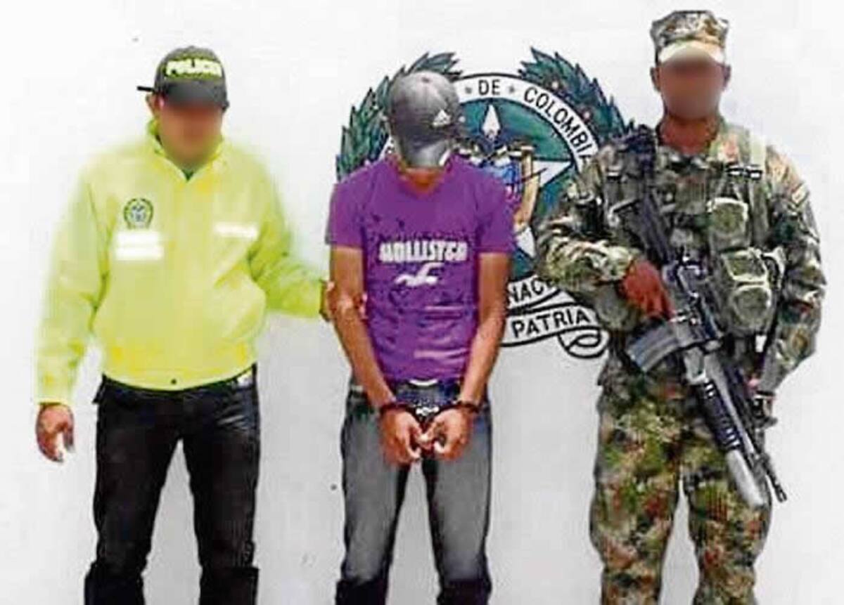 Alfredo Meza Ulloa, capturado por escapar del servicio militar.