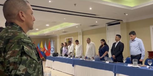 Fuerzas Militares y gobernadores abordan temas de seguridad del Caribe