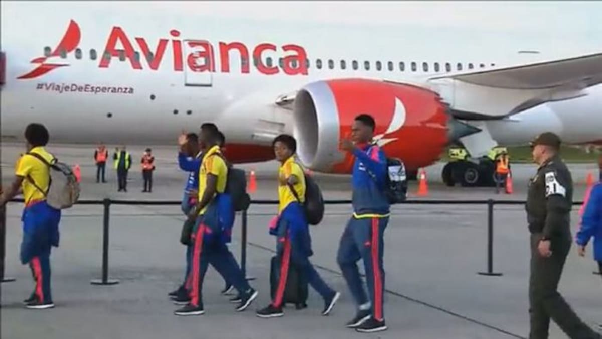 La Selección Colombia viaja a Europa para continuar con su fase preparatoria del Mundial de Fúbtol de Rusia 2018. COLPRENSA