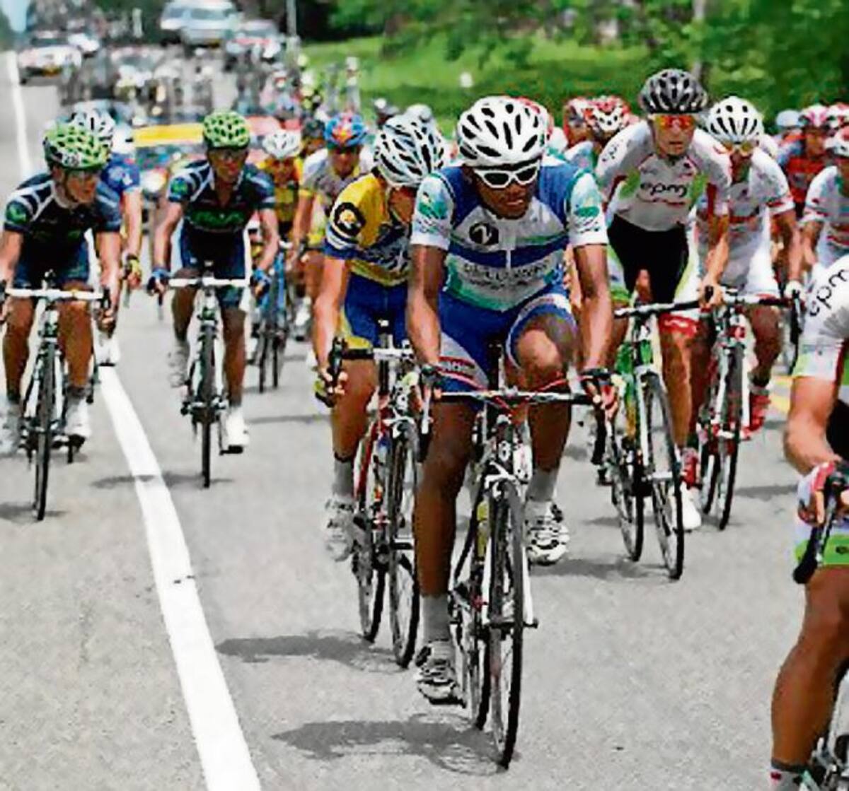 Tony Salgado, uno de los ciclistas sucreños que correrá la Clásica Internacional del caribe 2013. ARCHIVO