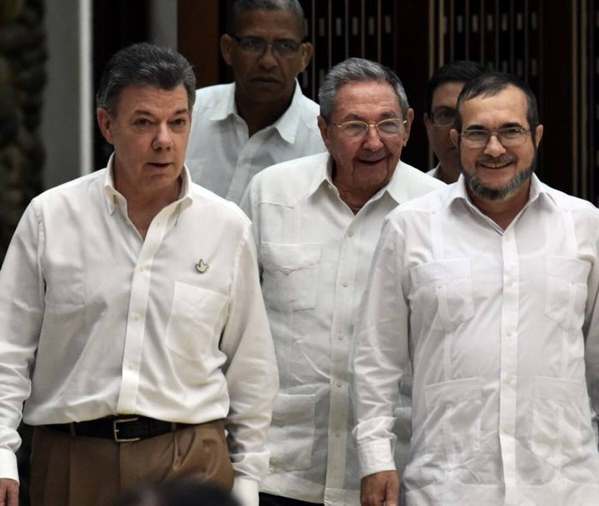 Hoy se firmó acuerdo de la creación de una Jurisdicción Especial para la Paz. AFP
