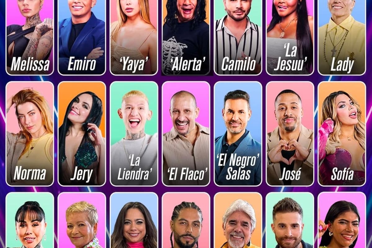 ¡Filtrado! Listado completo de los integrantes de La Casa De Los Famosos 2