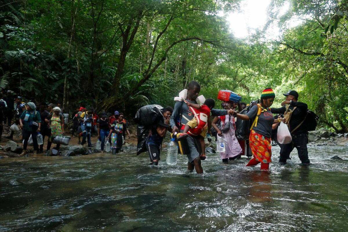 Cifra histórica de cruce de migrantes este año por el Darién superó la del 2022